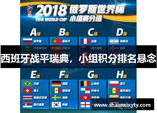 西班牙战平瑞典，小组积分排名悬念